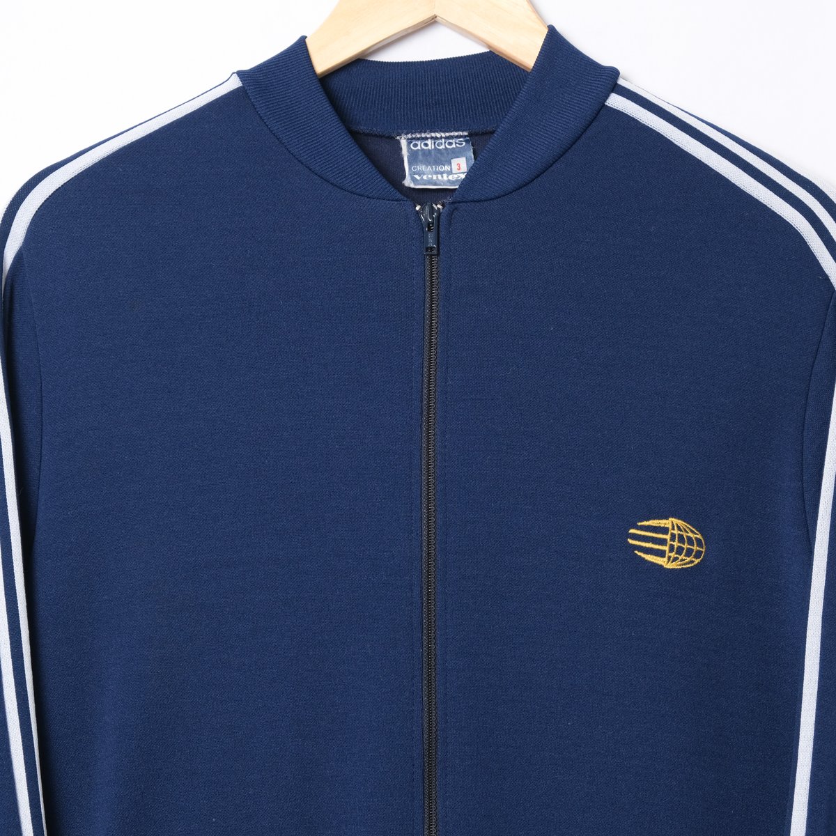 60s Vintage adidas Ventex Collarless Track Jack