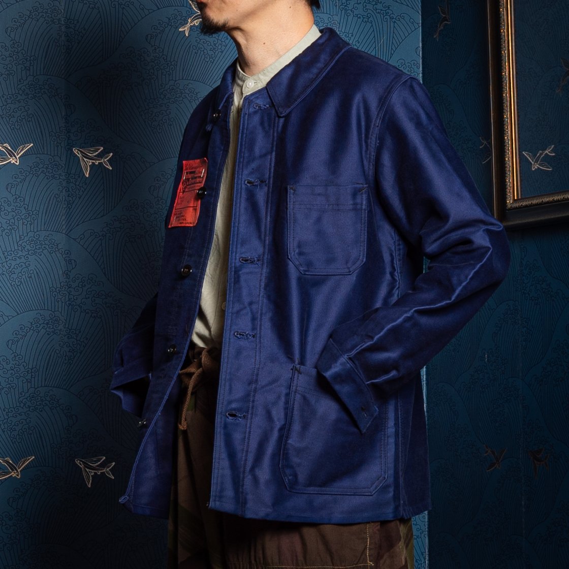 50s France Vintage Dubure & Deverchere Blue Mol