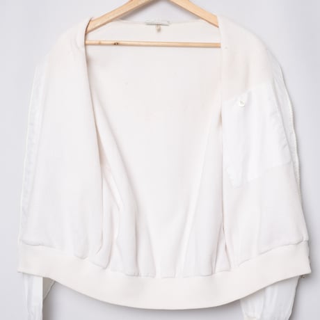 70-80s LACOSTE Blouson White（Made in France）