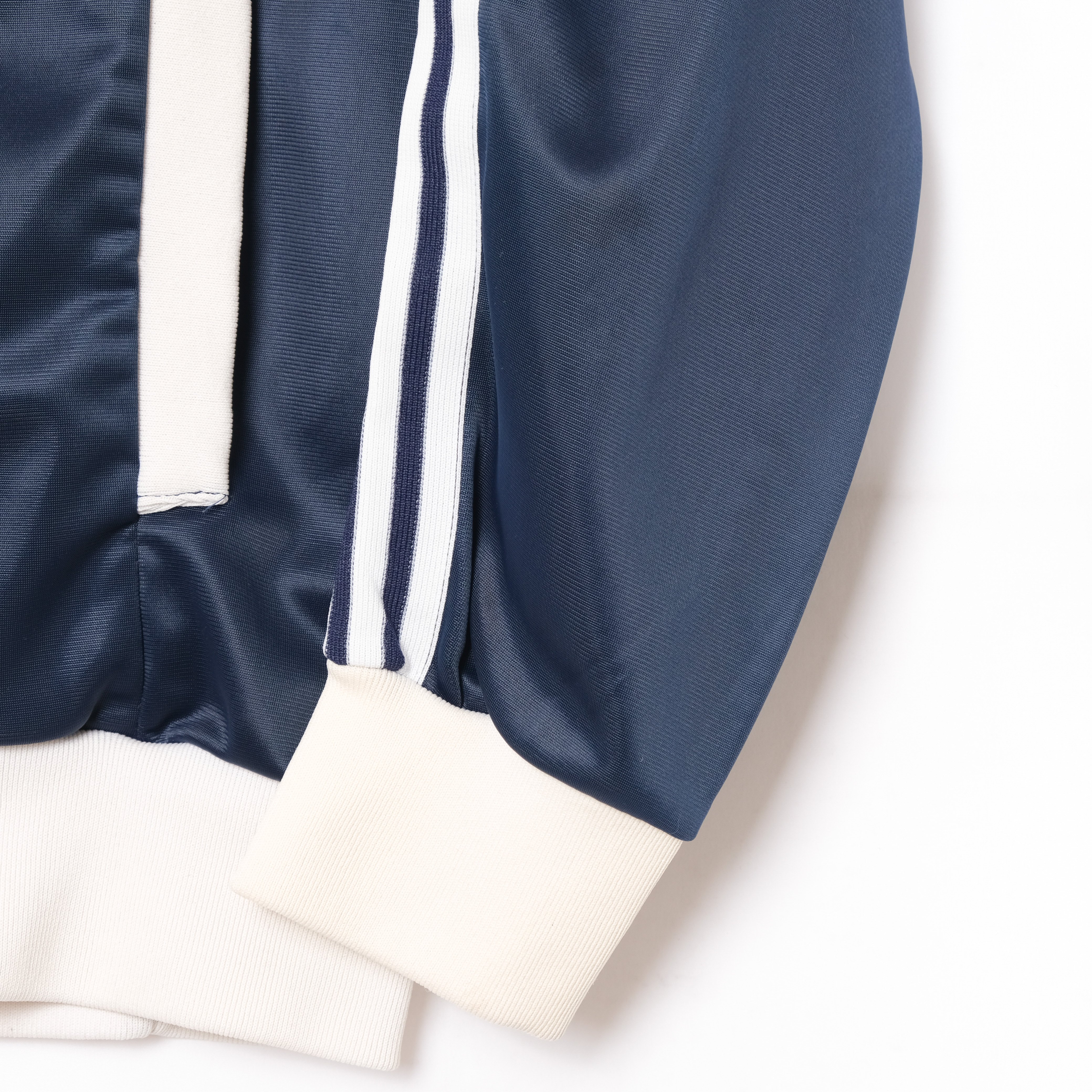 70-80s Vintage adidas ATP Navy× White Track Jac