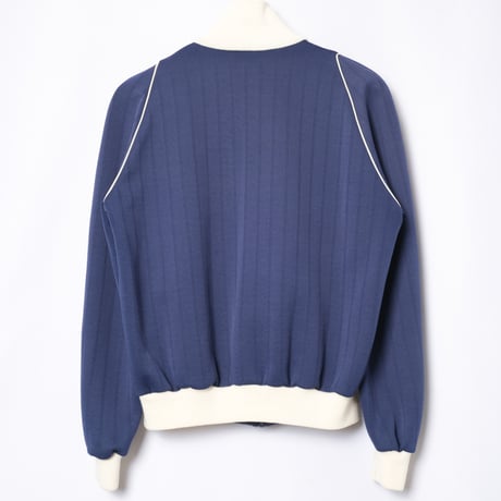 80s Vintage adidas Track Jacket Navy × Ivory (Made in West Germany)