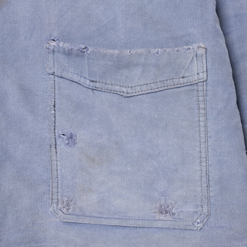 40-50s France Vintage Le ParFait Blue Moleskin 40-50s France Vintage Le ParFait Blue Moleskin