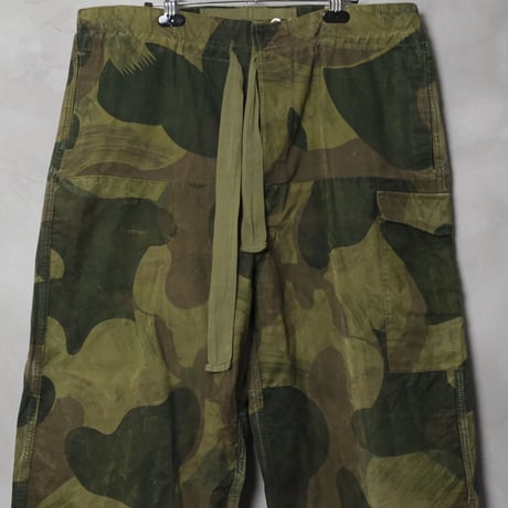 Belgian Army Brush Camo Trousers Late Size 5①