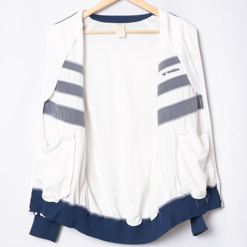 80s Vintage adidas Track Jacket Model First Whi 80s Vintage adidas Track Jacket Model First Whi