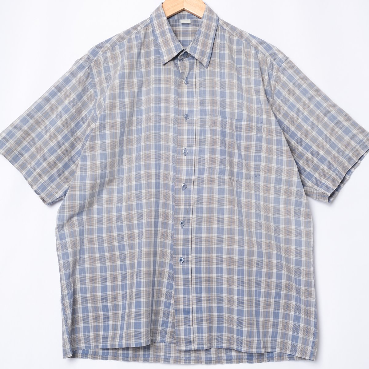 ヨーロッパ 80s 90s ヴィンテージ 半袖 シャツ フェイクレザー ユーロ ヨーロッパ 80s 90s ヴィンテージ 半袖 シャツ フェイクレザー