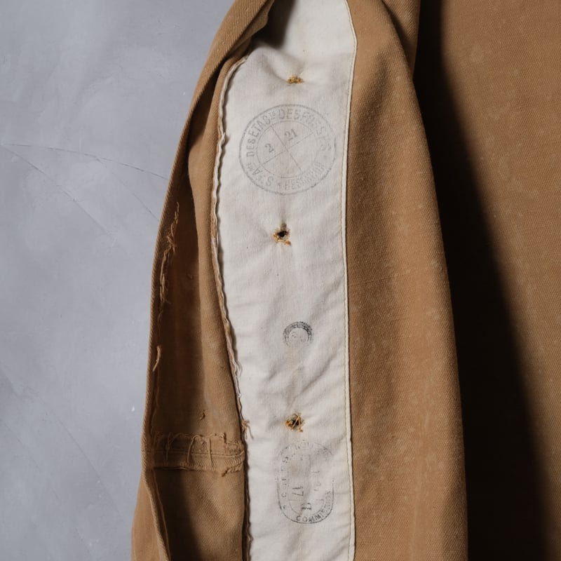 20s French Army Colonial jacket | Ugla パンと古着と本