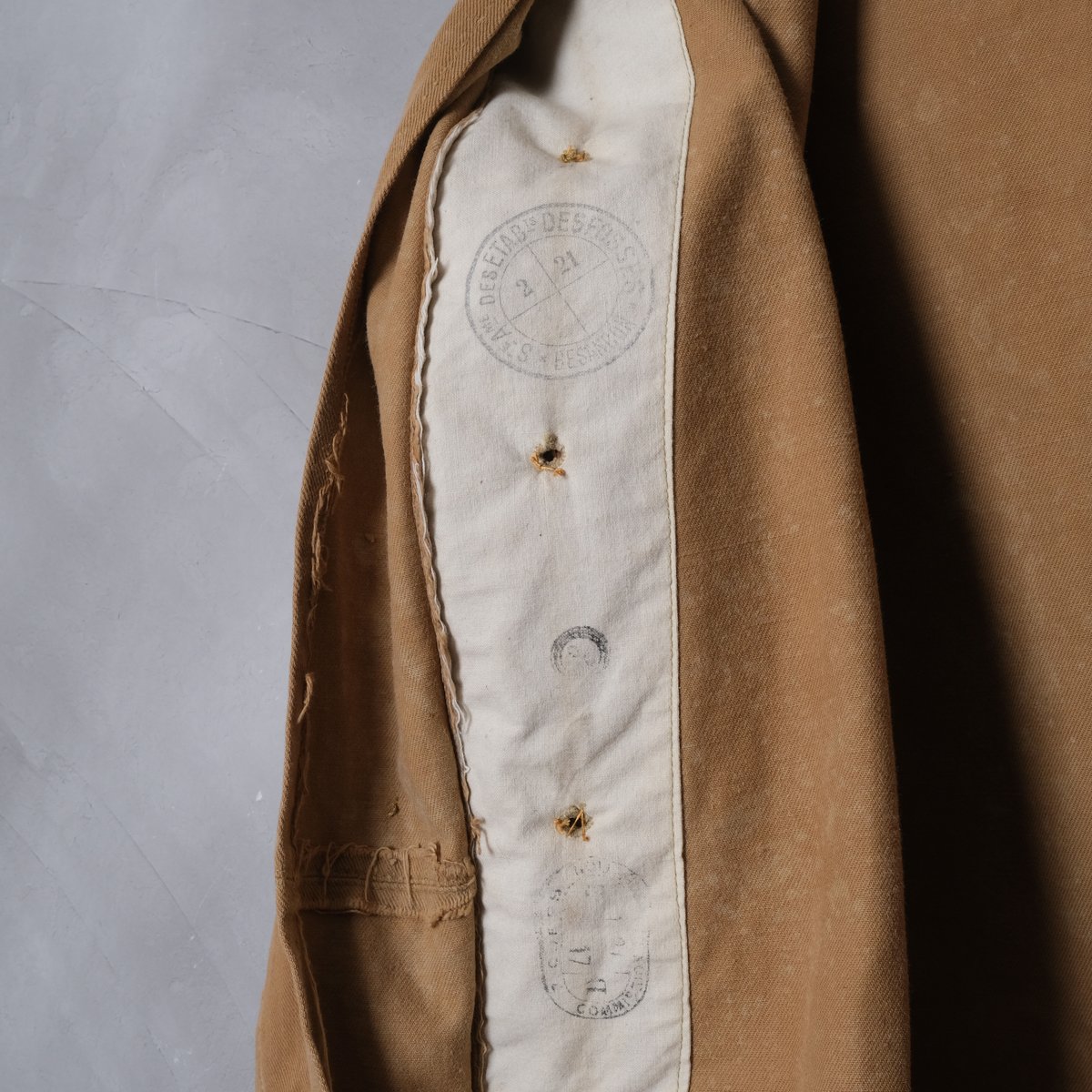 ジャケット・アウター 20s~ French colonial jacket 20s French Army Colonial jacket | Ugla パンと古着と本