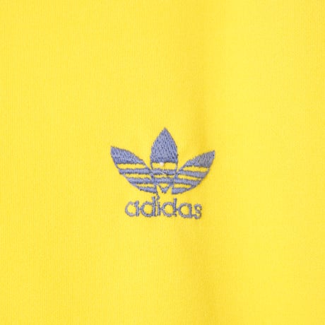 70s Vintage adidas Ventex Track Suits Yellow × Blue (Made in France) 174