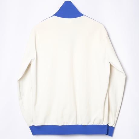 60-70s Vintage adidas Ventex Track Jacket Ivory × Blue (Made in France)