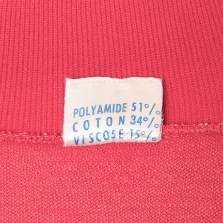 60s Vintage Ventex adidas Track Jacket Late World Mark Red (Made in France)