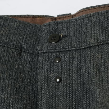 40-50s  Cotton Pique Trousers Dead Stock