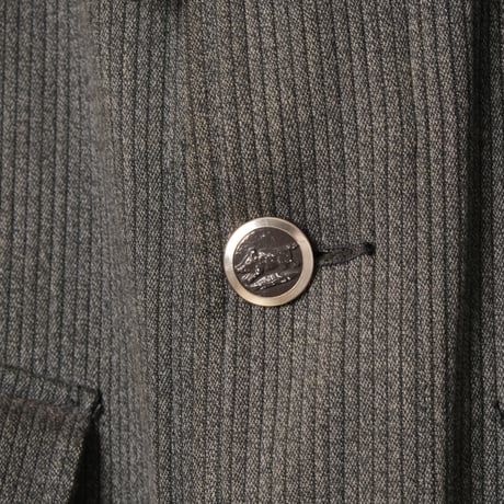 40-50s France Vintage Dumont d'urville Cotton Pique Hunting Jacket