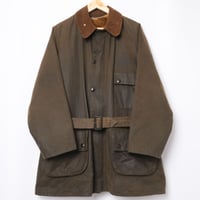 80s Barbour Solway Zipper 2 Warrant YKK棒ジップ With Belt & Liner Size C44