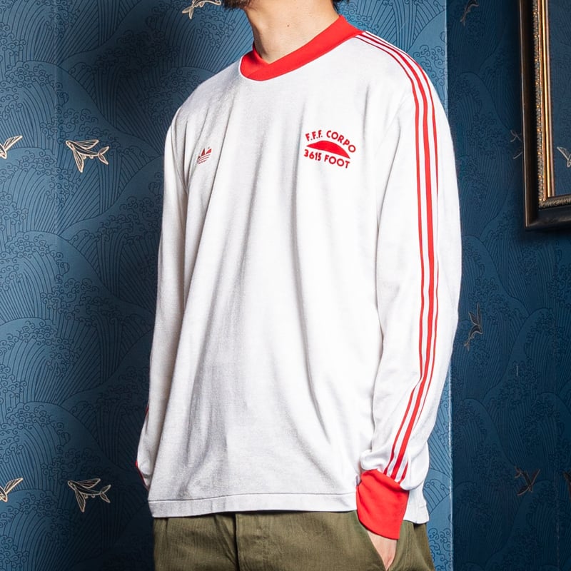 80s Vintage adidas Ventex Game Shirt FFF.CORPO