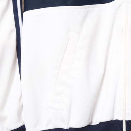 70-80s Vintage adidas Ventex Track Jacket Model  First White×Navy (Made in France)