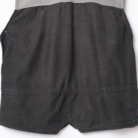 30-40s France Vintage Stripe Cotton Stripe Gillet 2
