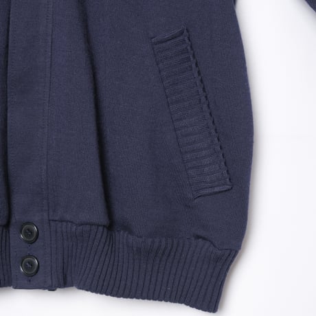 70s Vintage adidas Knit Track Jacket Navy（Made in West Germany）