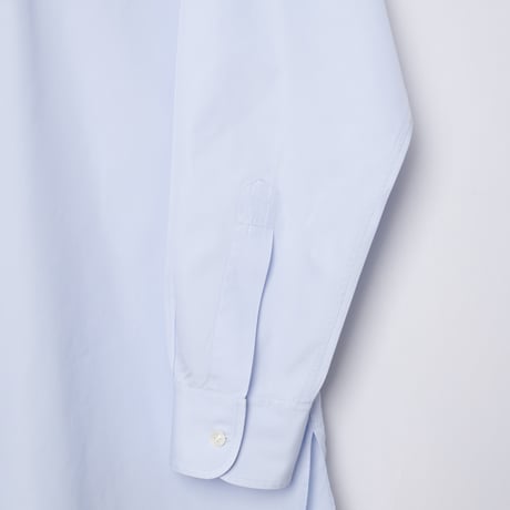 00s- Charvet Cotton shirt Blue（Made in France）