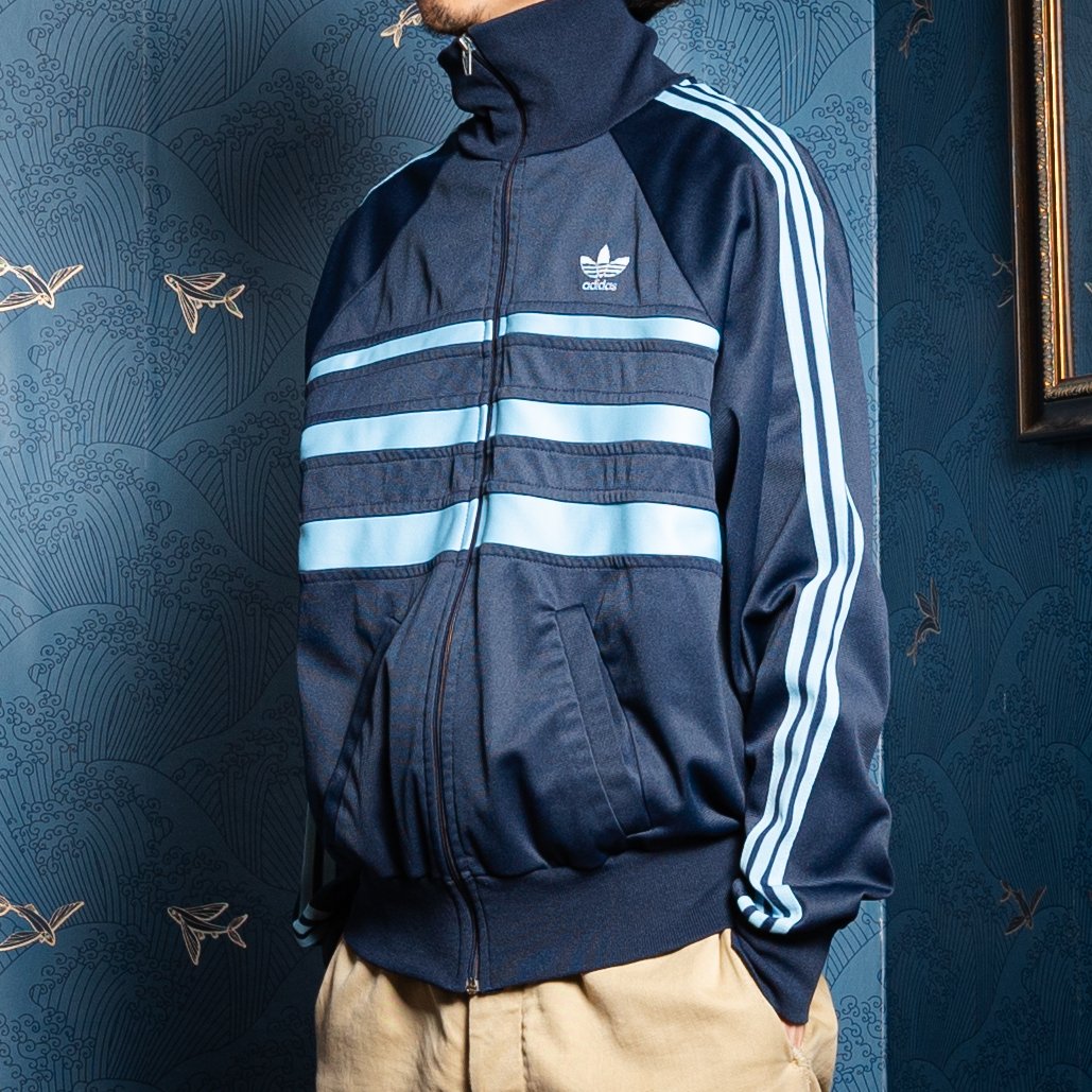 70-80s Vintage adidas Ventex Track Jacket Model