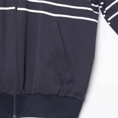70-80s Vintage adidas Ventex Track Jacket Navy × Light Blue (Made in France)
