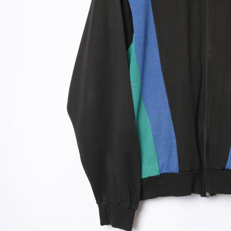 80s Vintage adidas Ventex Knit Track Jacket Bla