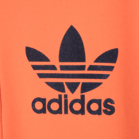 70s Vintage adidas Ventex Hoodie Orange (Made in France)