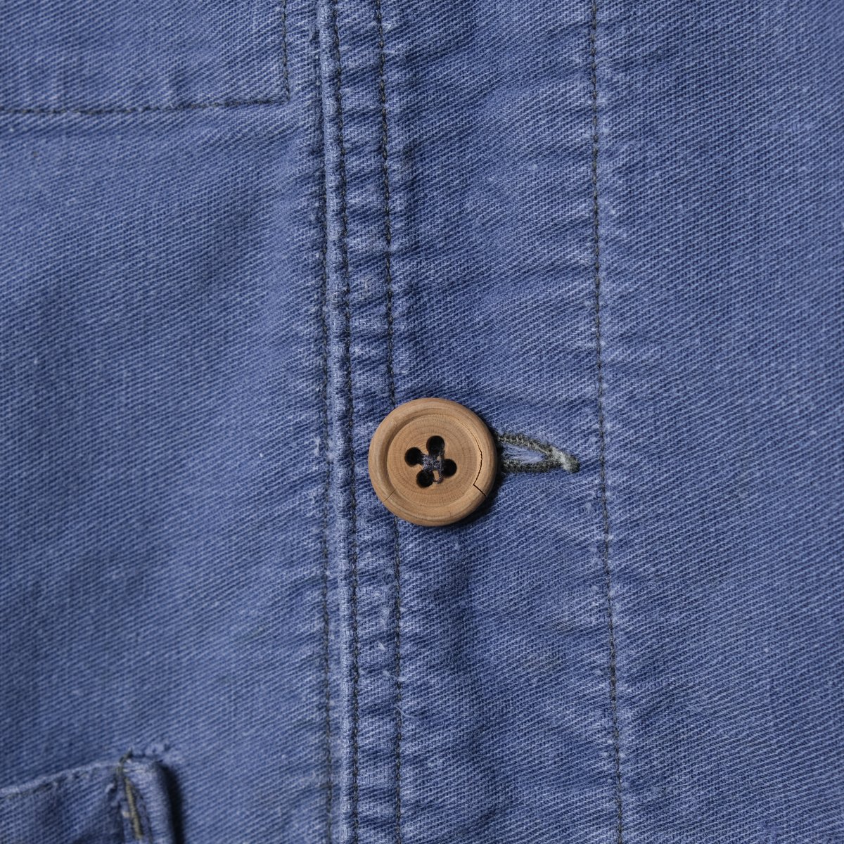 30-40s France Vintage LABOR Cotton Thin Twill W 30-40s France Vintage LABOR Cotton Thin Twill W