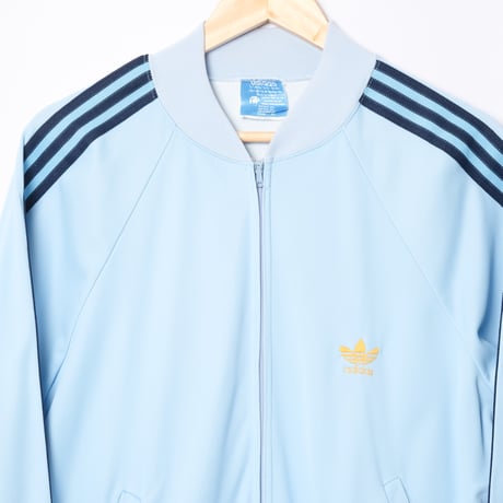 70s Vintage adidas Ventex ATP Light Blue Track Jacket(Made in France)