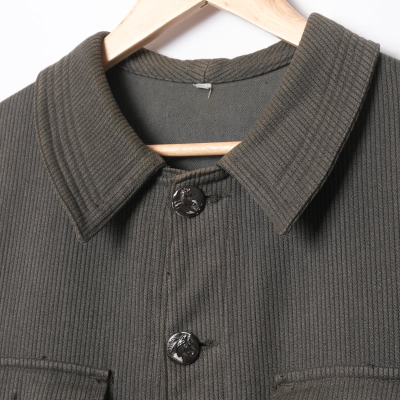 40-50s France Vintage Unic D.F Cotton Pique Hun