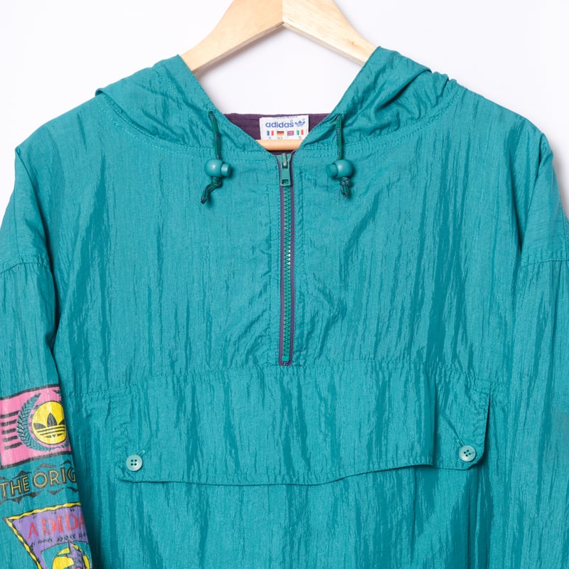 80s Vintage adidas ADIDAS SURF Hoodie (Made in