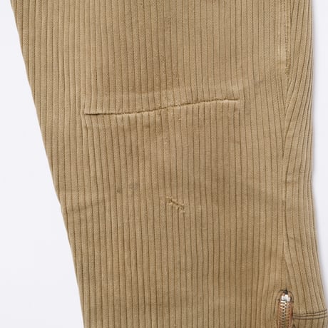 30-40s France Vintage  Cotton Pique Jodhpurs Trousers