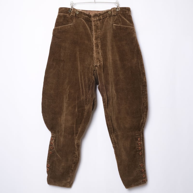 40-50s France Vintage Falzar Corduroy Jodhpurs 40-50s France Vintage Falzar Corduroy Jodhpurs