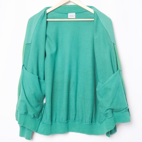 80s Vintage adidas Ventex Sweat Jacket Green  (Made in France)