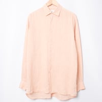 70s LAMBS for Harrods Linen Shirt (Made in England)