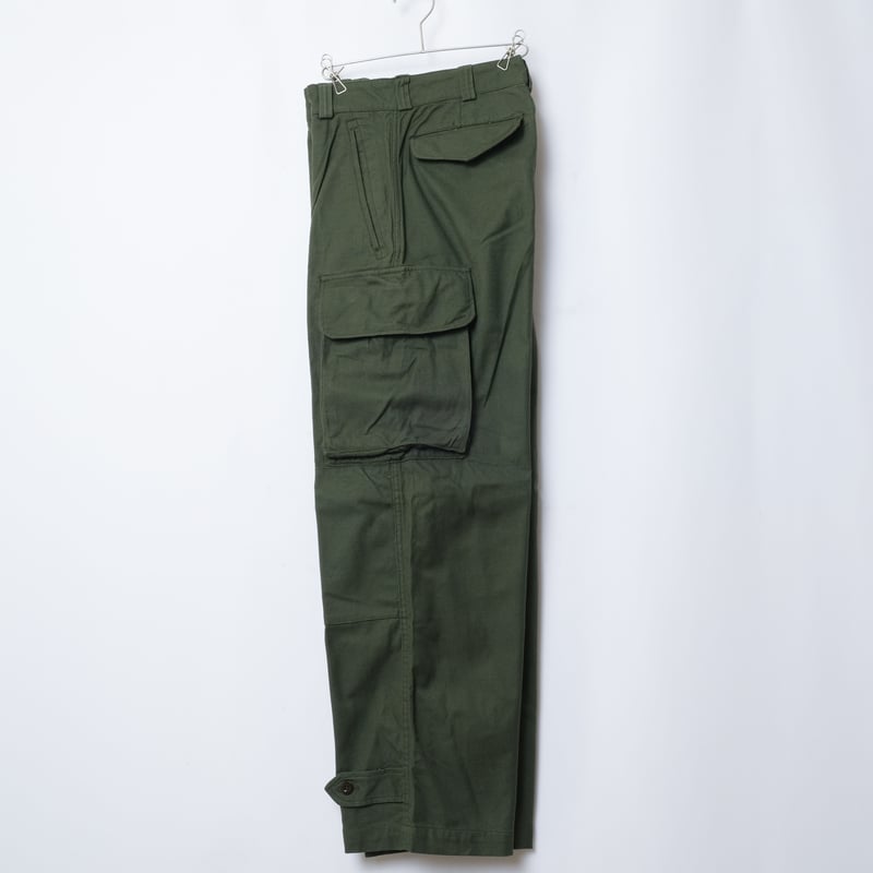 実物 French Military m47 後期 TROUSERS 33 French Army M47 Trousers Late Size 33 | Ugla パン