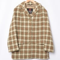 60s INVERTERE Tweed Coat （Made in England）