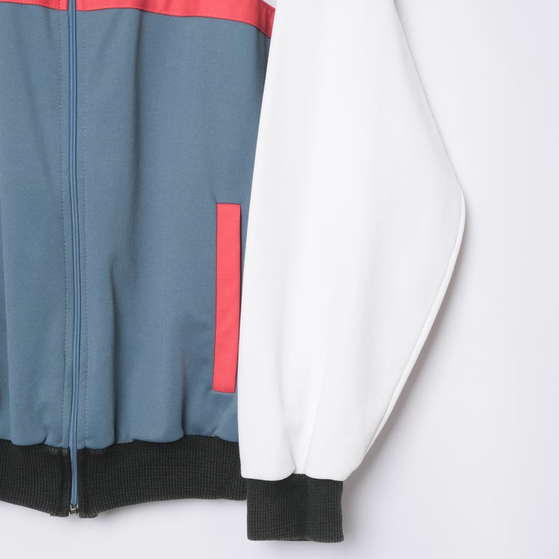 70-80s Vintage adidas Track Jacket Blue Gray ×