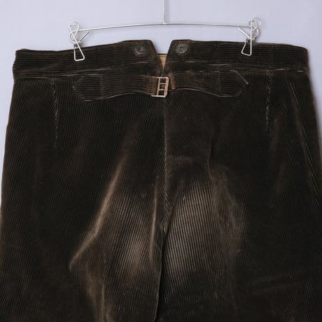 30-40s  Le Mont St Michel Corduroy Trousers Dead Stock