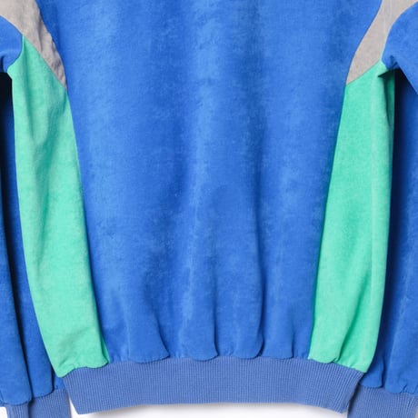 80s Vintage adidas Ventex Track Jacket Model Challenger Blue × Green (Made in France)