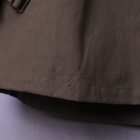 French Army M35 Motorcycle Coat  Size6  (Short）Dead Stock