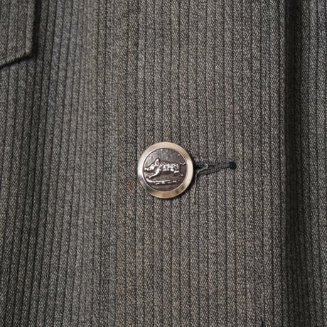 40-50s France Vintage Dumont d'urville Cotton Pique Hunting Jacket