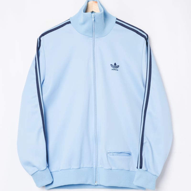 70s adidas blue track jacket