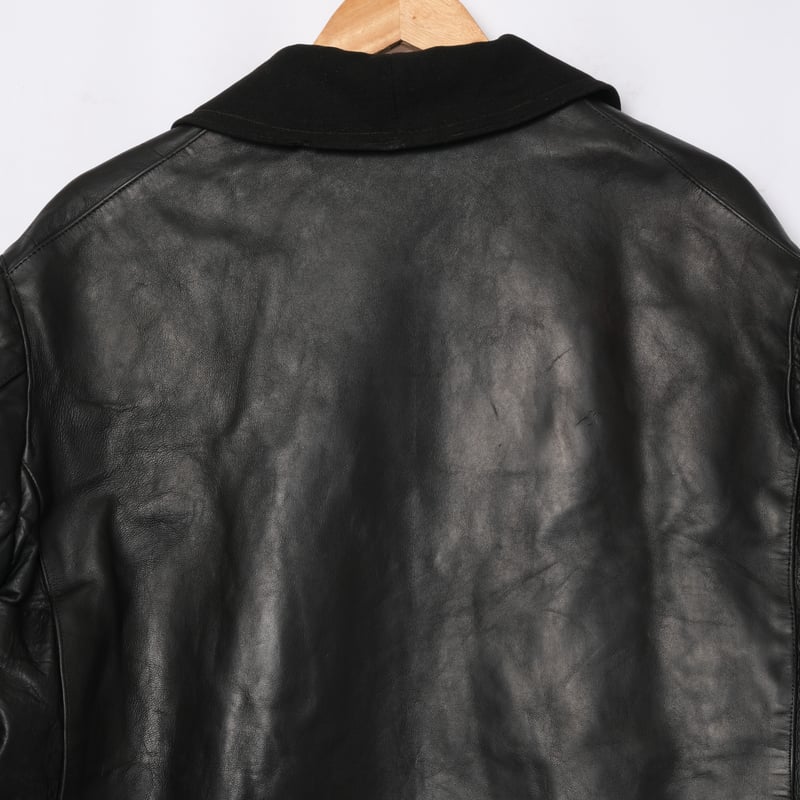 40s French Vintage Leather Jacket（Corbusier Ja