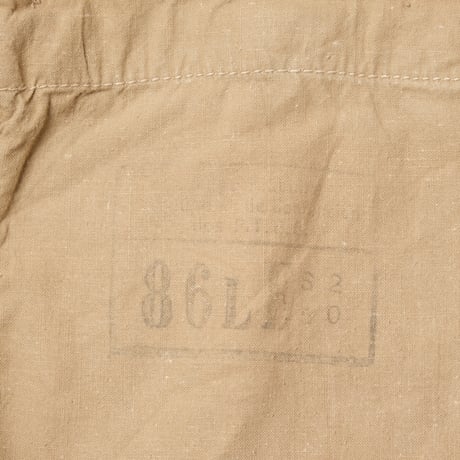 40s French Army FTEO Chino Trousers With Wood Buttons Size 86L(13)