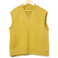50-60s France Vintage Hand Knit Gilet