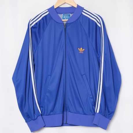 70-80s Vintage adidas VENTEX  ATP Blue Track Jacket(Made in France)
