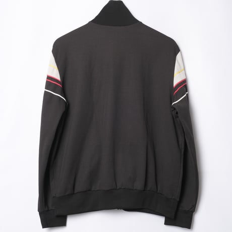 70-80s Vintage adidas Ventex Track Jacket Black × Light Gray(Made in France)