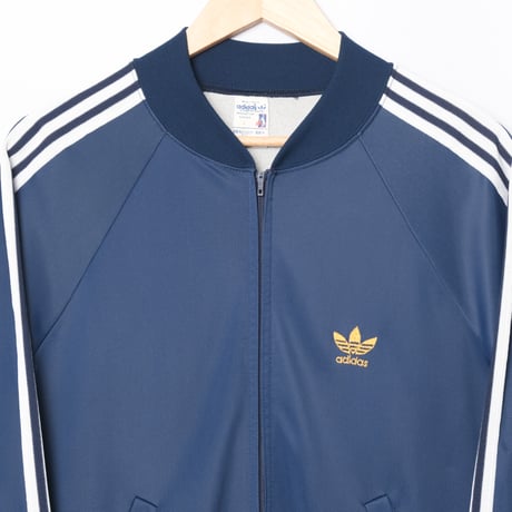 70−80s Vintage adidas Ventex ATP Track Jacket Navy (Made in France)