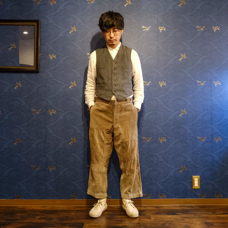 30-40s French Vintage Corduroy Trousers 3 | Ug 30-40s French Vintage Corduroy Trousers 3 | Ug