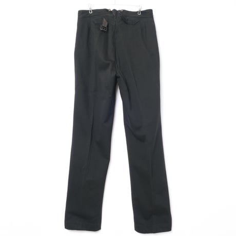 -30s France Antique Belle Jardiniere Wool Trousers 1